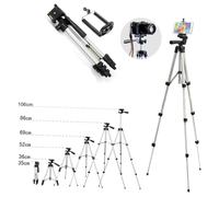ULDIGI Trípode Portátil con Ajuste Individual Compatible con Smartphones y Cámaras 106 Cm Ligero y Práctico