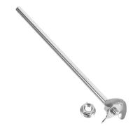 ULDIGI Varilla Mezcladora de Laboratorio de Acero Inoxidable 304 Agitador de Disco Cruzado de 4 CM y Varilla de 8X200 MM Tuercas para Experimentos Químicos y Mezcla Precisa Reutilizable