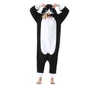 ULEEMARK Disfraz de Halloween de animales, para cosplay, unisex, para adultos, Nuevo Gato Negro, L