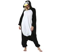 ULEEMARK Mujer Hombre Pijama Animal Entero Unisex para Adultos con Capucha Cosplay Pyjamas Ropa de Dormir Traje de Disfraz para Festival de Carnaval Halloween Navidad L