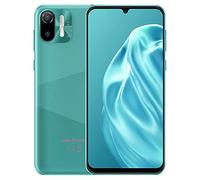 Ulefone 3G Teléfono Móvil Libres, Note 6, 8.5mm Ultradelgado Dual SIM Smartphone, Pantalla HD+ 6.1'', Ranura para 3 Tarjetas, Android 11 Go,1GB+32GB,Cámara 2MP + 5MP, Desbloqueo Facial GPS Verde