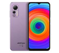 Ulefone 4G Teléfono Móvil Libres Android 12 Note 14(64GB), Ranura para 3 Tarjetas, 2.0GHz 4GB+64GB, Smartphone Dual SIM, 6.52'' HD+, Cámara 13MP+5MP, Batería 4500mAh, Desbloqueo Facial GPS Púrpura