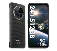 Ulefone 5G Teléfono Móvil Resistente 120W Carga Rápida, Armor 23 Ultra 24GB+512GB Dimensity 8020, 64MP Visión Nocturna IR, 6.78" FHD+, 5280mAh Telefono Antigolpes IP68, 4G LTE 5G Satellitare
