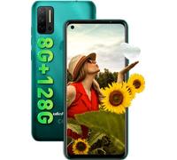 Ulefone Android 11 Teléfono Móvil Libres, Note 11P 4G Smartphone,Helio P60 Octa-Core 8GB+128GB,Dual SIM+ Dedicada SD Extensión 2TB, Cámara Cuatro 48MP, Pantalla HD+ 6.55'', GPS Huella Digital Verde