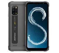 Ulefone Armor 12S Teléfono Móvil Resistente, Helio G99 Octa-Core 8GB+128GB, 6.52'' Android 12 Smartphone, 50MP Cámara Cuatro, HiFi Altavoz, IP68 Waterproof, GPS NFC Carga Inalámbrica Gris