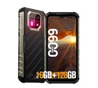 Ulefone Armor 22 (128GB) Móvil Resistente Android 14, 16GB+TF-512GB Smartphone Resistente, 6600mAh/33W, 6.58" FHD+ 120Hz 64MP+64MP Visión Nocturna 4G Dual SIM/NFC/IP68 Movil Resistente