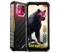 Ulefone Armor 22 (256GB) Movil Resistente Movil Irrompible Android 15 64+64 MP Visión Nocturna Móvil 6.58" FHD+ 120 Hz Movil Indestructible 6600mAh 33W 4G Dual SIM/5G WiFi/NFC/GPS/IP69K(Verde)
