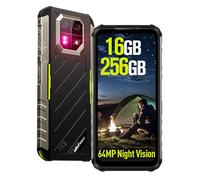 Ulefone Armor 22(256GB) Smartphone Resistente, Móvil Irrompible 16+256GB Android 13, 6.58" FHD+ 120Hz 64MP Dual Cámara, 6600mAh/33W, 4G Dual SIM 5G WIFI/NFC/IP69K Movil Resistente Agua y Golpes-Verde
