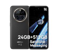 Ulefone Armor 23 Ultra Smartphone Irrompible, 24 GB + 512 GB Smartphone 5G, Teléfono Móvil Irrompible 120 W con Mensajería Satélite, 6,78 FHD+ 50 MP+50 MP+64 MP Visión Nocturna IP68 Impermeable NFC