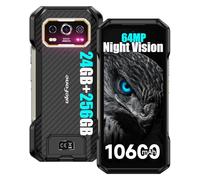 Ulefone Armor 27 Movil Resistente, Android 14 Smartphone Cámara 64MP+50MP+50MP+32MP 24GB+256GB/SD-2TB 10600mAh Batería Teléfono Movil 6,78 FHD+ 120Hz, 33W Carga Rápida 4G/GPS/NFC/OTG