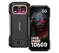 Ulefone Armor 27 Pro 5G - Teléfono móvil para Exteriores, 24 GB + 256 GB/2 TB Android 14, 10600 mAh/33 W, Carga inalámbrica, 50 MP+64 MP, visión Nocturna, Pantalla FHD+ de 120 Hz, 6,78 Pulgadas,