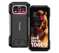 Ulefone Armor 27 Rugged Smartphone, 10600 mAh/33 W, 6,78" FHD+/120 Hz, 24 GB + 256 GB/1 TB Teléfono indestructible, Octa-Core G99, 64 MP visión nocturna + 50 MP, IP68 móvil robusto 4G Dual SIM/NFC
