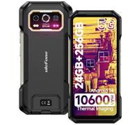 Ulefone Armor 27T Pro 5G Movil Resistente, Android 14 Imágenes Térmicas Teléfono24GB+256GB 6.78" FHD+ 120Hz 50MP+64MP Visión Nocturna 10600mAh 33W 5G Dual SIM/NFC/GPS/OTG/IP69K Teléfono Impermeable