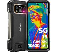 Ulefone Armor 27T Pro 5G Movil Resistente Android 15, 10600mAh Móvil Irrompible 24GB+256GB/TF-2TB, Dimensity 6300, 50MP+64MP Visión Nocturna 6.78" FHD+ 120Hz, IP68 Móvil Todoterreno Dual SIM/NFC/GPS