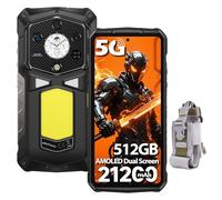 Ulefone Armor 29 Pro 5G Movil Resistente, 32GB+512GB/SD-2TB Luz LED de 1000 LM Android 15 AI Smartphone 21200mAh Teléfono Movil 6,67” FHD+ 120Hz AMOLED+1,04" Subpantalla, Cámara 64MP+50MP, 3-Slots/NFC
