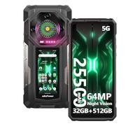 Ulefone Armor 33 Pro 5G Móvil Resistente Doble Pantalla, Móvil 22500mAh 32GB+512GB/2TB Dimensity 7300X, Pantalla 6,95" FHD+ 120Hz + 3,4", 50MP+64MP+32MP, Android 14 Movil Irrompible, NFC/OTG/GPS