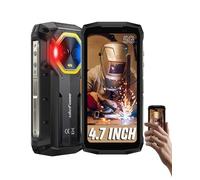 Ulefone Armor Mini 20T Pro Movil Resistente 5G, 4.7'' HD+ Móvil Irrompible con Cámara Térmica, Android 14, 24GB RAM+256GB ROM, 50MP+32MP 6200mAh Teléfono Movil 5G Dual SIM/IP68/Face ID/NFC/GPS