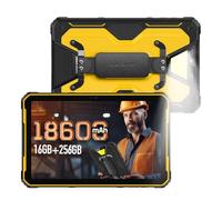 Ulefone Armor Pad 2 Rugerizada, 16GB+256GB+TF 2TB, 18600mAh/33W, 11 Pulgadas, Android 13 IP68 Antigolpes, Cámara 48MP+16MP, Resistente Al Agua Dual SIM 4G/NFC/GPS/Naranja