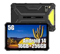 Ulefone Armor Pad 4 Ultra 5G Tablet Resistente Android 14, 11800mAh 33W, 10.36'' 2.4K Pantalla, 16GB+256GB+2TB Extend IP68 Tablet Antigolpes, 50MP+32MP, 2 Altavoz Estéreo, 4G LTE, 5G, NFC, GPS, OTG