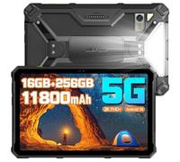 Ulefone Armor Pad 4 Ultra 5G Tablet Rugerizada 10.36 Pulgadas, Android 14, 16GB+256GB+TF 2TB, 11800mAh/33W, 1100 Lúmenes Luz de Acampada, 50MP+32MP, Resistente 500Nit/5G WiFi/GPS/NFC