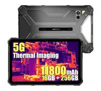 Ulefone ARMOR PAD 4 Ultra Thermal 5G Tablet Resistente Android 15, 16GB+256GB/2TB Tablet Antigolpes, 10.36" FHD+, Cámara termográfica + 50MP, 11800mAh, 2 Altavoz Estéreo, IP68/4G LTE/5G/NFC/GPS/OTG/FM