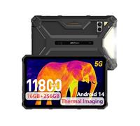 Ulefone Armor Pad 4T Ultra 5G Tablet Todoterreno Android 14 con Cámara Térmica 10.36" 2K FHD+ Tablet, Batería 10080mAh, 16GB+256GB/SD-2TB, IP68 Cámara 50MP, Luz LED 1100 Potente, Dual SIM/5G WiFi/NFC