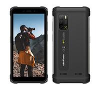 Ulefone Armor X10 Pro Móvil Resistente, Cámara Submarina 20MP, Helio P22 4GB+64GB, 5.45" IP68 Teléfono Robusto Impermeable Antigolpes Android 11, Ranura para 3 Tarjetas, Desbloqueo Facial NFC Negro