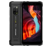 Ulefone Armor X10 Pro Móvil Resistente, Cámara Submarina 20MP, Helio P22 4GB+64GB, 5.45" IP68 Teléfono Robusto Impermeable Antigolpes Android 11, Ranura para 3 Tarjetas, Desbloqueo Facial NFC Negro