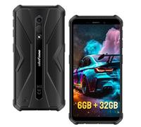 Ulefone Armor X12 Movil Resistente, 6GB RAM + 32GB ROM Android 13 Teléfono Impermeable, 13MP Cámara 5.45" Schermo Teléfono Móvil Libres, 4860mAh Batería, 4G Dual SIM/NFC/GPS/IP69K-Negro