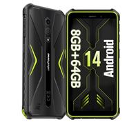 Ulefone Armor X12 Pro Smartphone Resistente Android 14, 8 GB + 64 GB/TF-256GB, IP68/69K Movil Resistente Agua y Golpes 4G Doble SIM, Batería de 4860mAh, 13 MP + 8 MP, Wi-Fi de 5 GHz/NFC/OTG/GPS/Verde