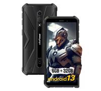 Ulefone Armor X12 Teléfono Móvil Resistente 4G, 6GB+32GB Octa-Core IP68 Smartphone Todoterreno, 4860mAh 5,45" HD+ Cámara 13MP Android 13 Telefono Movil Golpes GPS/NFC/Dual SIM, Negro