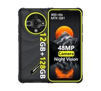 Ulefone Armor X31 Movil Resistente, 12GB + 128GB/SD 2TB, MTK G91, IP68 Smartphone, 6050mAh, 48MP + 20MP Visión Nocturna, Android 14, HD+ 6,56" a 90 Hz, Doble SIM 4G, Teléfono Movil, NFC, GPS, Verde