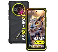 Ulefone Armor X31 Smartphone Resistente 2025 12GB+128GB/TF-2TB Octa Core 6050mAh IP69K Móvil Irrompible 6.56 Pulgadas Cámara AI 48MP 4G Dual SIM Android 14 IP68 Teléfono Resistente al Agua NFC Verde