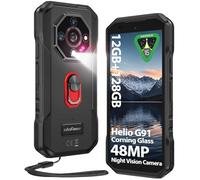Ulefone Armor X32 Movil Irrompible, MTK G91 12GB+128GB/2TB 48MP+20MP Visión Nocturna Actualizabl Android 15 Movil Resistente 5.65" Cristal Gorilla Telefono Rugerizado Dual SIM/NFC 2años garantía-Negro