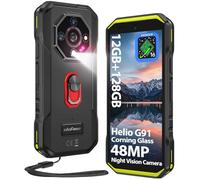Ulefone Armor X32 Movil Resistente,12GB+128GB/2TB 64MP+25MP Visión Nocturna Actualizable Android 16 Movil Irrompible 5.65" Cristal Gorilla Rugerizado Dual SIM/Huella Face ID 2 años garantía-Verde