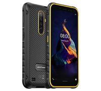 Ulefone Móvil Resistente Antigolpes Armor X8, Android 10, IP68, 4GB+64GB, 256GB SD Externa, 13MP Triple Cámara Subacuática, Batería 5080mAh, Huella Digital NFC GPS, Pantalla HD+ 5.7" Naranja