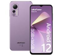 Ulefone Note 14 Smartphone 4500mAh Android 12 pulgadas 16 Go ROM 13MP 4G Teléfono portátil 3 tarjetas/ranura de desbloqueo Green