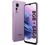 Ulefone Note 14 Teléfono Móvil Libres 4G, 8Go+64Go Android 12 Pantalla Waterdrop 6,52" Caméras 13MP,4500mAh Face ID,OTG,5G WiFi/Volte/GPS/Dual Nano SIM 2 Años Garantía Smartphone Celular (Morado)