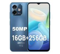 Ulefone Note 16 Pro Teléfono móvil sin Contrato, 16 GB de RAM + 256 GB de ROM/TF 256 GB Smartphone sin Contrato, cámara de 50 MP, 6,52 Pulgadas HD+ Android 13, 4400 mAh Dual SIM 4G/OTG/Face ID