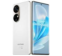 Ulefone Note 17 Pro NFC 108MP+32MP Cámara, 24GB RAM+256GB ROM, Teléfono móvil Android 13, Pantalla AMOLED 6,78"/120Hz, 5050mAh, 4G Dual SIM, Face ID, Type-C, GPS - Blanco