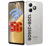 Ulefone Note 18 Ultra Teléfono Móvil Libre 5G 2024, Cámara 50MP+50MP+32MP, 12GB+256GB/SD-2TB Android 13 Moviles 5450mAh Batería Carga Rápida 18W Smartphone 6,78" FHD+ GPS/OTG/Huella Dactilar/NFC Gris