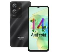 Ulefone Note 21 Teléfono Móvil Libres, Android 14 Smartphone, 8GB RAM+128GB ROM/TF 1TB Telefono Movil, 6.56“ Pantalla HD+, Batería 5000mAh, Cámara 13MP, 4G Dual SIM/Face ID/Fingerprint, Negro