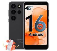 Ulefone Note 22 Moviles Android 16 Go, 20GB+32GB/SD-2TB, Cámara 2MP, 3000mAh Batería reemplazable Teléfono Móvil Mini Smartphone 5.0" HD+ 3 Ranuras para Tarjetas 4G Dual SIM/Face ID/GPS/OTG/FM Negro
