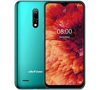 Ulefone Note 8P Android 10 4G Teléfono Móvil, 5.5 '' Waterdrop Pantalla Smartphone, Quad Core 2GB + 16GB, SIM Dual + SD (Ranura para 3 Tarjetas), Desbloqueo Facial, Cámara 8MP+2MP+5MP GPS Verde