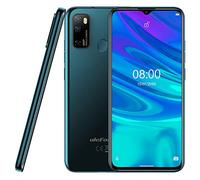 Ulefone Note 9P Teléfono Android 10, 6.52 '' Smartphone 16MP Cuatro Cámara, Octa-Core 4GB+64GB, Ranura para 3 Tarjetas, Doble SIM Móvil, 4500mAh Batería OTG, Desbloqueo Facial+Huella Digital Verde