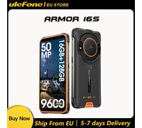 Ulefone Power Armor 16s Dual LTE 128GB 8GB RAM Naranja