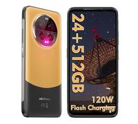 Ulefone Power Armor 23 Ultra - Teléfono móvilirrompible, 5G, 24 GB, 512 GB, medición de temperatura, 64 MP+32 MP, 5280 mAh, 6,78 pulgadas, 120 Hz, FHD+