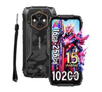 Ulefone Rugking 4 Pro Movil Irrompible 4G, 16GB+256GB/2TB Android 15 Teléfono Móvil Resistente, 48MP+8MP,10200mAh, 6,56" HD+ Smartphone Todoterreno IP68/IP69K, Gemini AI Movil NFC/GPS/OTG/FM/3 Slot