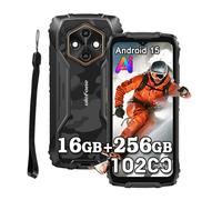 Ulefone Rugking 4 Pro Movil Irrompible 4G, 16GB+256GB/2TB Android 15 Teléfono Móvil Resistente, 48MP+8MP,10200mAh, 6,56" HD+ Smartphone Todoterreno IP68/IP69K, Gemini AI Movil NFC/GPS/OTG/FM/3 Slot