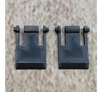 ULEIVA 1 par (2 unidades) de repuesto para teclado de color negro compatible con Logitech K330 MK330 teclado de repuesto soporte de teclado pies Keybord